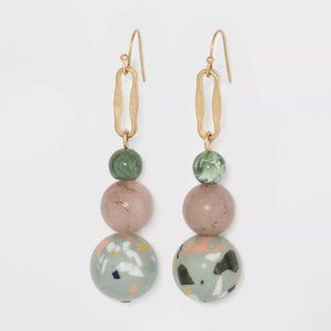 Terrazzo Drop Earrings
